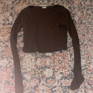 Dark green tight top